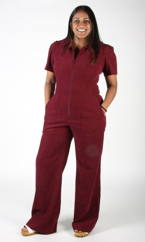 Birds of North America Tyrannulet Jumpsuit (Bramble) - Victoire BoutiqueBirds of North AmericaJumpsuits Ottawa Boutique Shopping Clothing