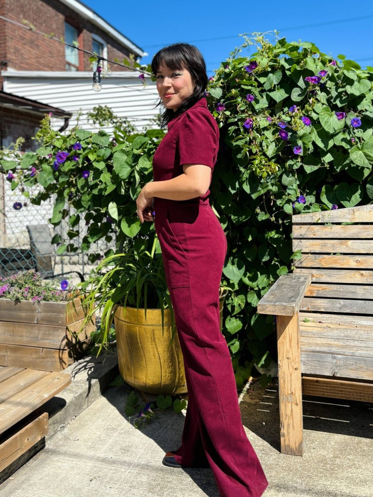 Birds of North America Tyrannulet Jumpsuit (Bramble) - Victoire BoutiqueBirds of North AmericaJumpsuits Ottawa Boutique Shopping Clothing