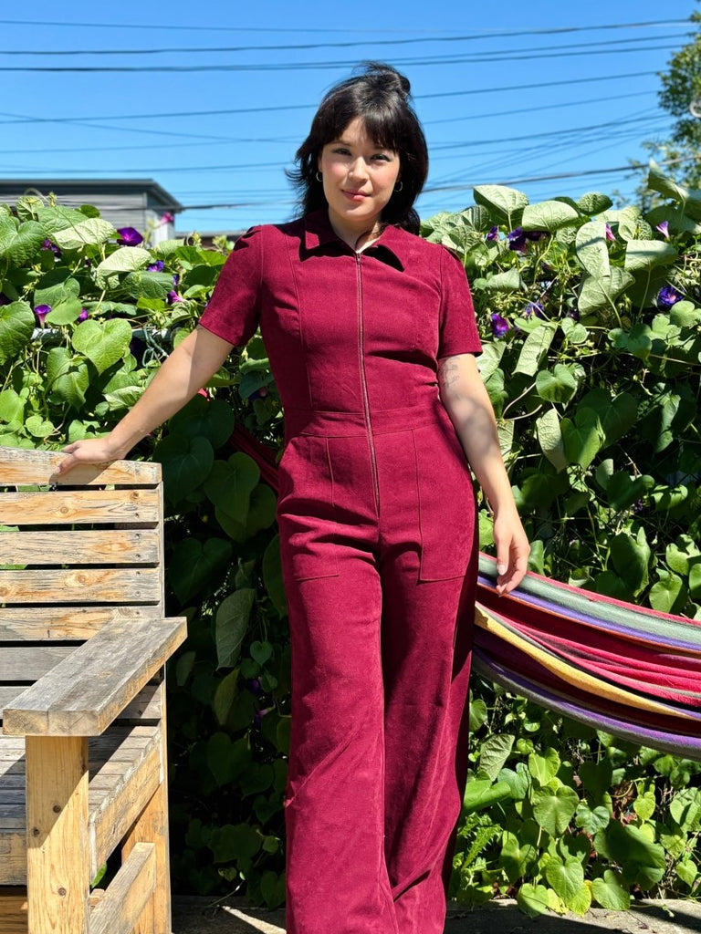 Birds of North America Tyrannulet Jumpsuit (Bramble) - Victoire BoutiqueBirds of North AmericaJumpsuits Ottawa Boutique Shopping Clothing