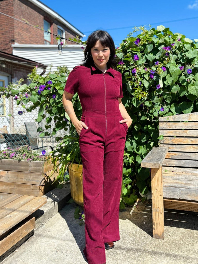 Birds of North America Tyrannulet Jumpsuit (Bramble) - Victoire BoutiqueBirds of North AmericaJumpsuits Ottawa Boutique Shopping Clothing