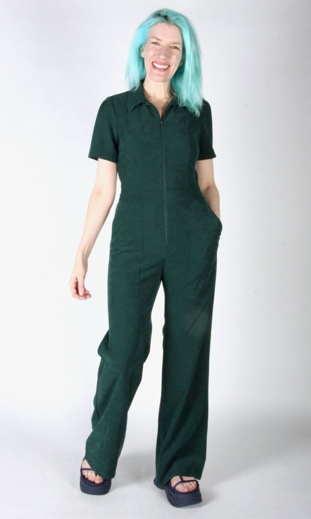 Birds of North America Tyrannulet Jumpsuit (Conifer) - Victoire BoutiqueBirds of North AmericaJumpsuits Ottawa Boutique Shopping Clothing