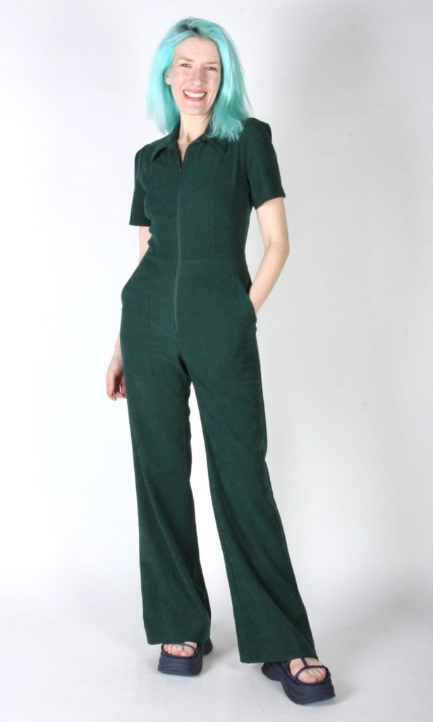 Birds of North America Tyrannulet Jumpsuit (Conifer) - Victoire BoutiqueBirds of North AmericaJumpsuits Ottawa Boutique Shopping Clothing