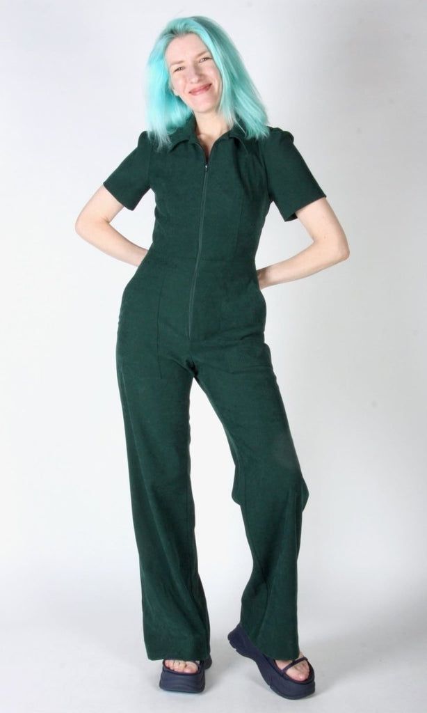 Birds of North America Tyrannulet Jumpsuit (Conifer) - Victoire BoutiqueBirds of North AmericaJumpsuits Ottawa Boutique Shopping Clothing