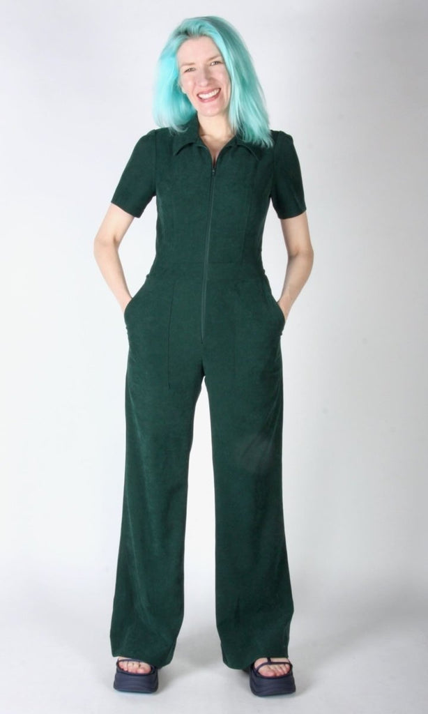 Birds of North America Tyrannulet Jumpsuit (Conifer) - Victoire BoutiqueBirds of North AmericaJumpsuits Ottawa Boutique Shopping Clothing