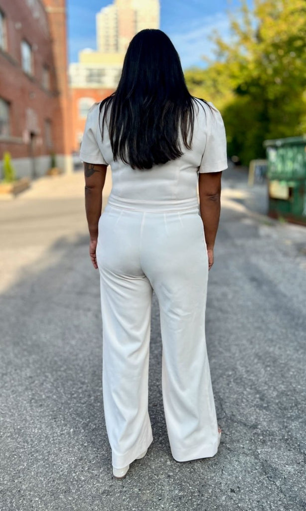 Birds of North America Tyrannulet Jumpsuit (Ecru) - Victoire BoutiqueBirds of North AmericaJumpsuits Ottawa Boutique Shopping Clothing