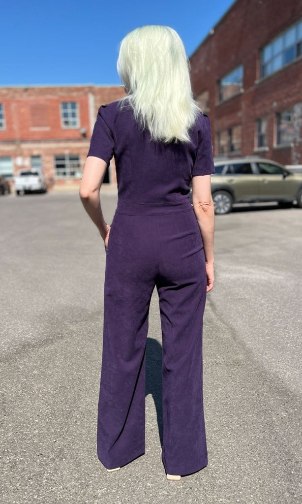 Birds of North America Tyrannulet Jumpsuit (Nearing Midnight) - Victoire BoutiqueBirds of North AmericaJumpsuits Ottawa Boutique Shopping Clothing