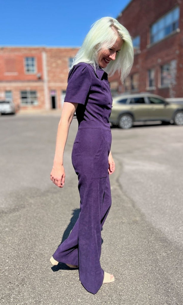 Birds of North America Tyrannulet Jumpsuit (Nearing Midnight) - Victoire BoutiqueBirds of North AmericaJumpsuits Ottawa Boutique Shopping Clothing