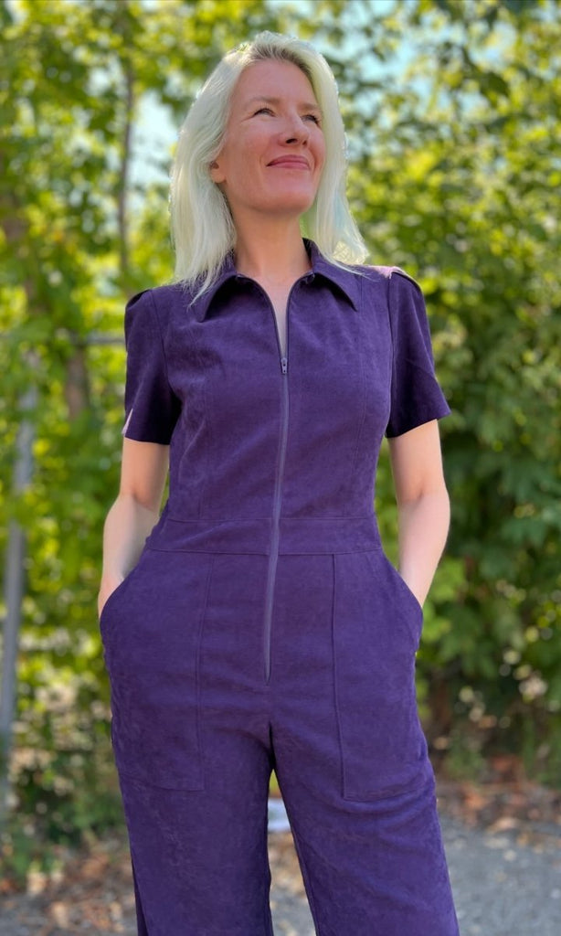 Birds of North America Tyrannulet Jumpsuit (Nearing Midnight) - Victoire BoutiqueBirds of North AmericaJumpsuits Ottawa Boutique Shopping Clothing