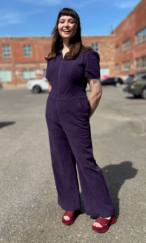 Birds of North America Tyrannulet Jumpsuit (Nearing Midnight) - Victoire BoutiqueBirds of North AmericaJumpsuits Ottawa Boutique Shopping Clothing
