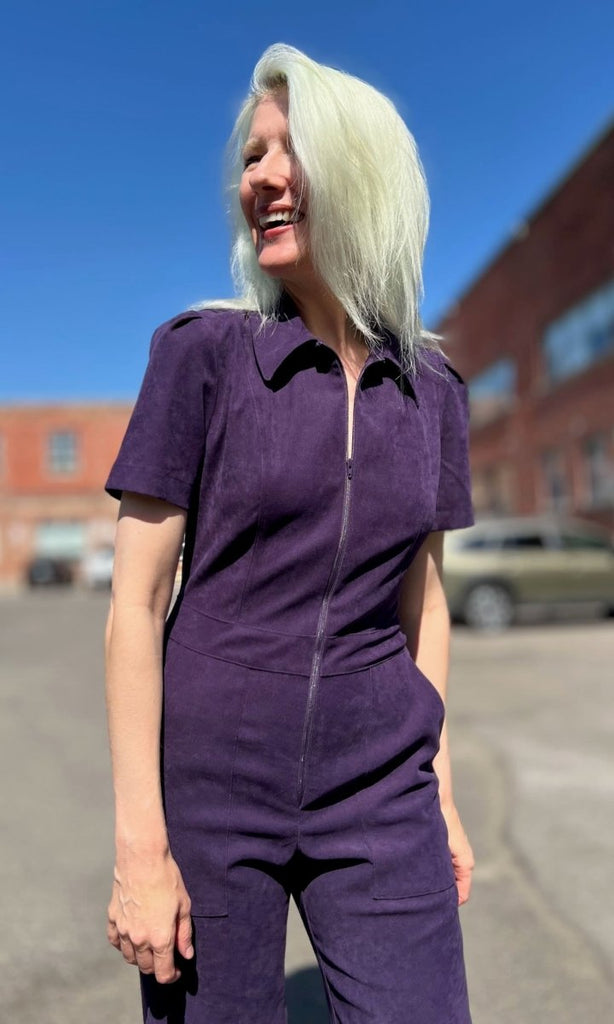Birds of North America Tyrannulet Jumpsuit (Nearing Midnight) - Victoire BoutiqueBirds of North AmericaJumpsuits Ottawa Boutique Shopping Clothing