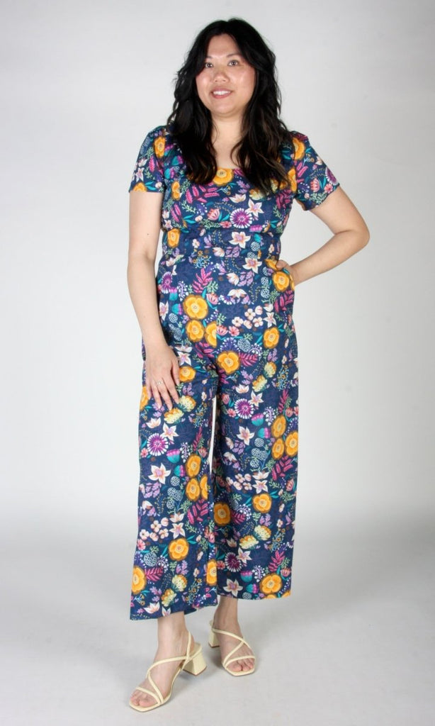Birds of North America Whinchat Jumpsuit (Midnight Brillance) - Victoire BoutiqueBirds of North AmericaJumpsuits Ottawa Boutique Shopping Clothing