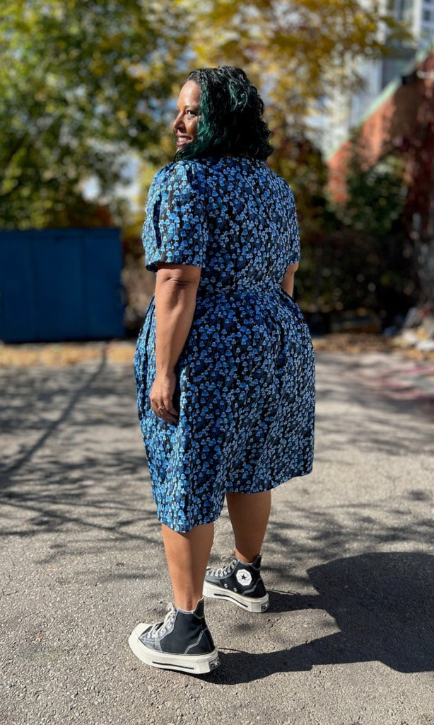 Birds of North America Winter Chippy Dress (Shroominescence) - Victoire BoutiqueBirds of North AmericaDresses Ottawa Boutique Shopping Clothing