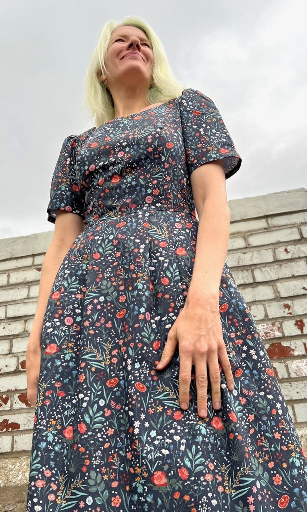 Birds of North America Winter Chippy Dress (Tramonto) - Victoire BoutiqueBirds of North AmericaDresses Ottawa Boutique Shopping Clothing