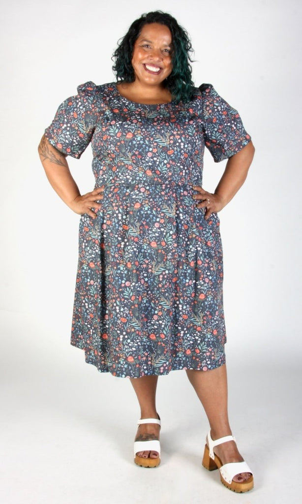 Birds of North America Winter Chippy Dress (Tramonto) - Victoire BoutiqueBirds of North AmericaDresses Ottawa Boutique Shopping Clothing