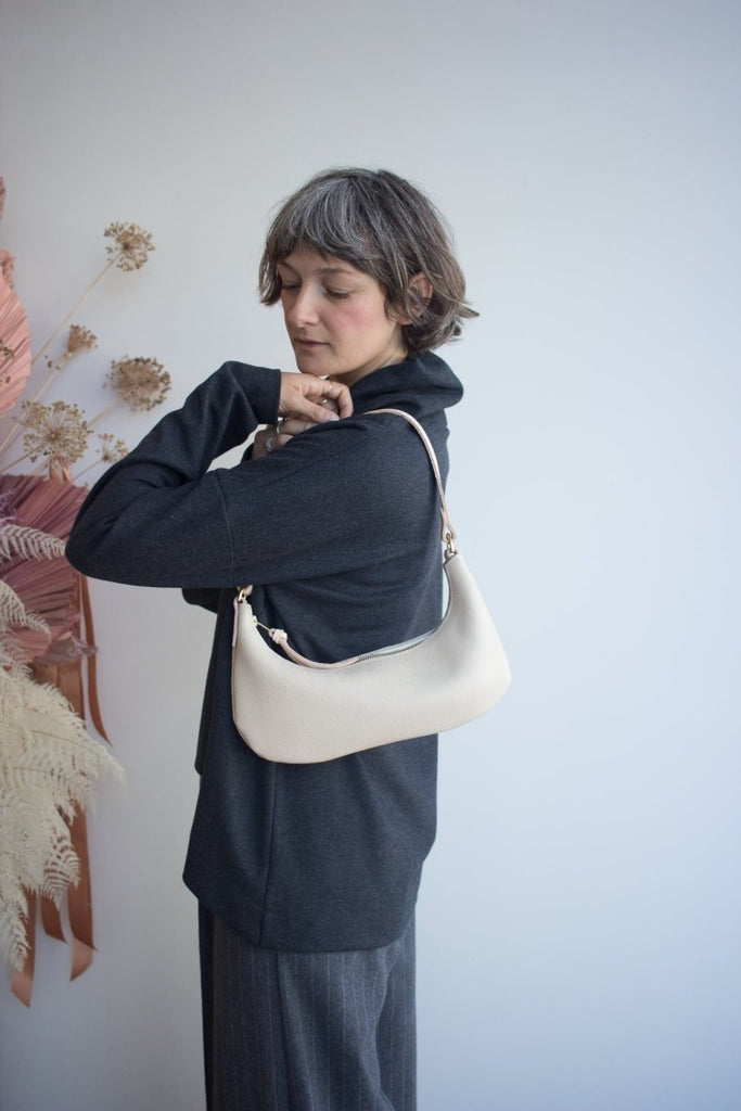 Bodybag Balmoral Sweater - Charcoal or Sand (Online Exclusive) - Victoire BoutiqueBodybagSweater Ottawa Boutique Shopping Clothing