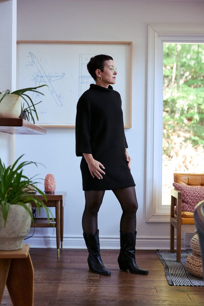 Bodybag Cambridge Dress (Sand or Black) - Victoire BoutiqueBodybagDresses Ottawa Boutique Shopping Clothing