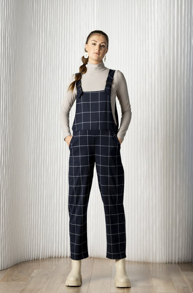 Bodybag Lennox Grid Overalls (Online Exclusive) - Victoire BoutiqueBodybagJumpsuits Ottawa Boutique Shopping Clothing