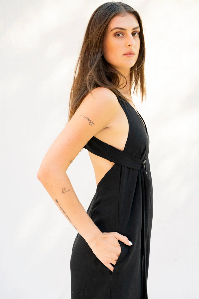 Bodybag Market Jumpsuit - Black or Navy (Online Exclusive) - Victoire BoutiqueBodybagJumpsuit Ottawa Boutique Shopping Clothing