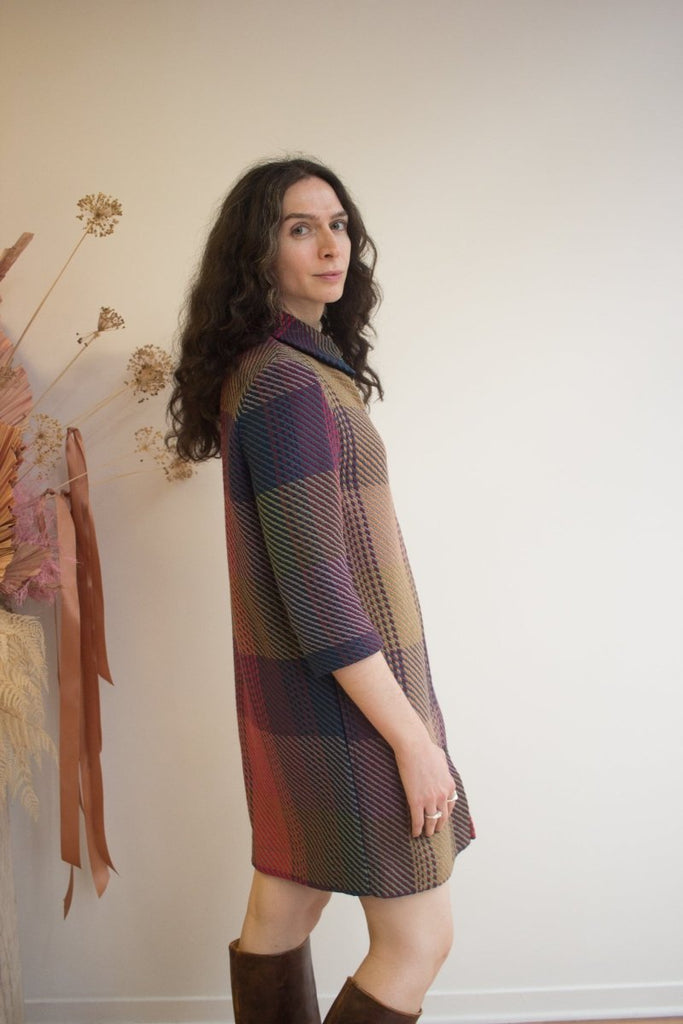 Bodybag Morrison Dress - Plaid (In Store) - Victoire BoutiqueBodybagDresses Ottawa Boutique Shopping Clothing