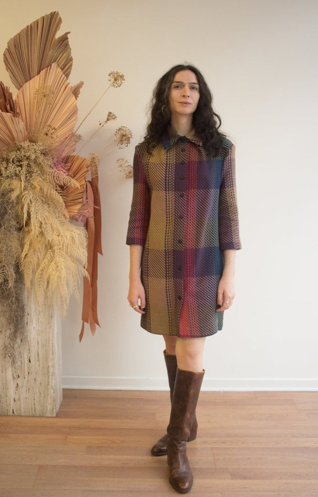 Bodybag Morrison Dress - Plaid (In Store) - Victoire BoutiqueBodybagDresses Ottawa Boutique Shopping Clothing