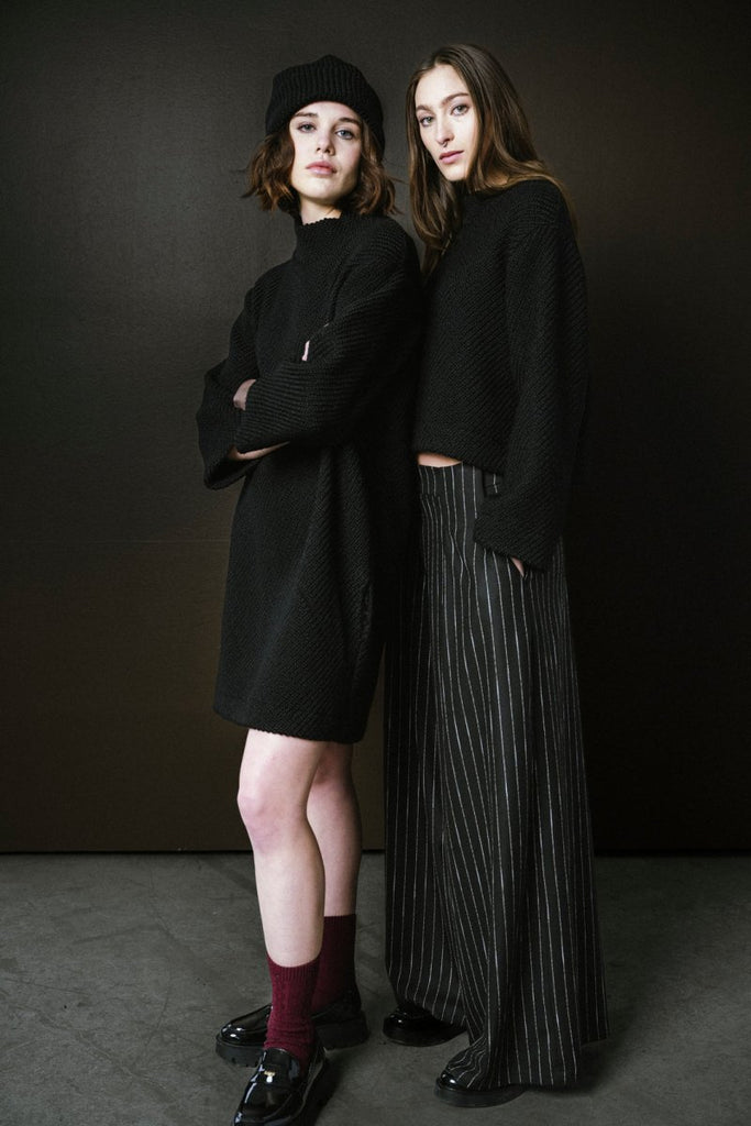 Bodybag Nancy Trousers (Pinstripe) - Victoire BoutiqueBodybagBottoms Ottawa Boutique Shopping Clothing