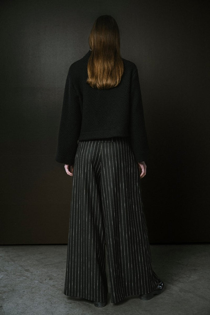 Bodybag Nancy Trousers (Pinstripe) - Victoire BoutiqueBodybagBottoms Ottawa Boutique Shopping Clothing