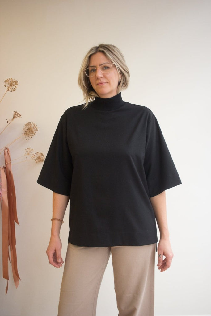 Bodybag Regent T-Shirt - Black (In - Store) or Navy (Online Exclusive) - Victoire BoutiqueBodybagtops Ottawa Boutique Shopping Clothing