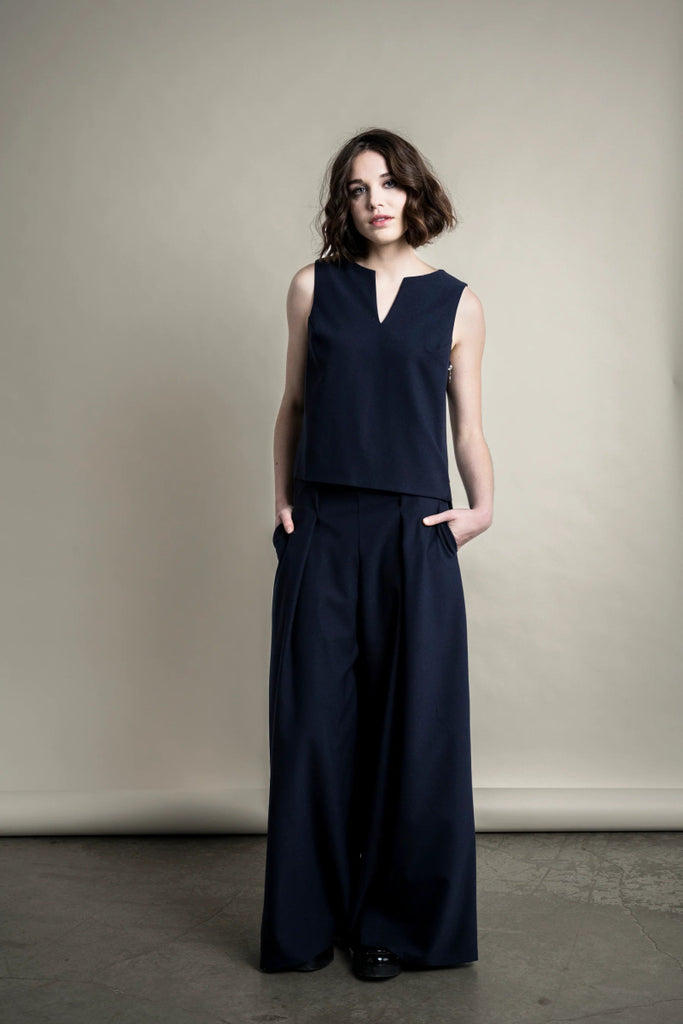 Bodybag Regent Top - Navy (In - Store) or Black (Online Exclusive) - Victoire BoutiqueBodybagtops Ottawa Boutique Shopping Clothing