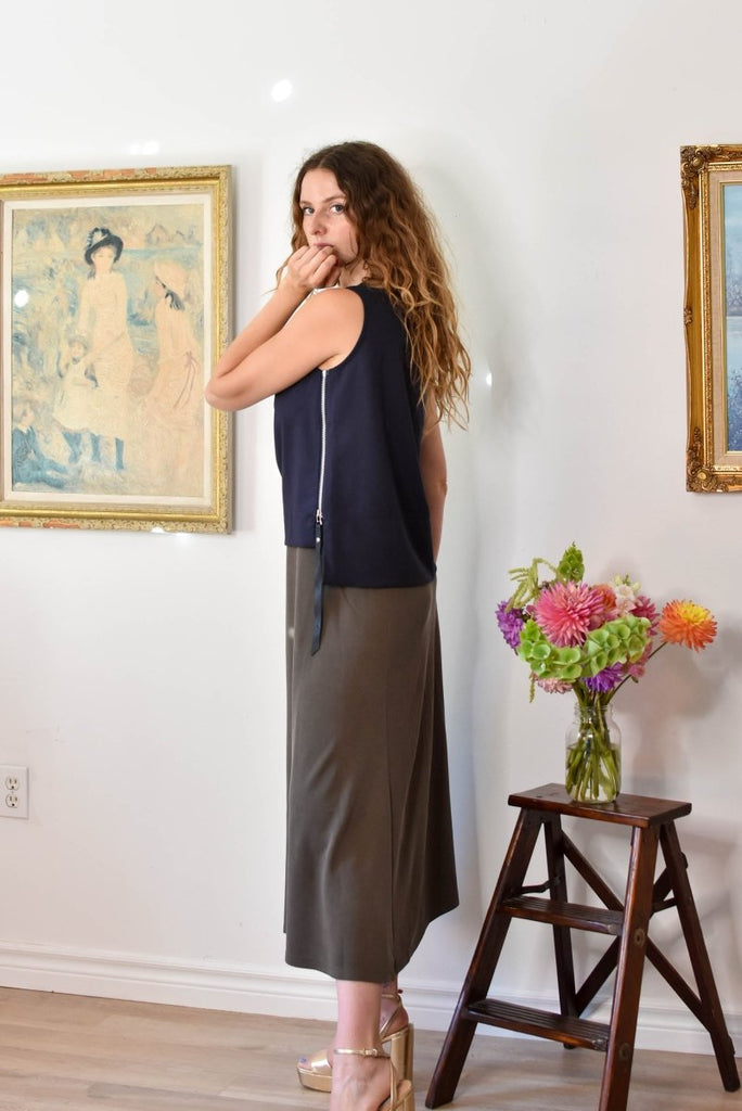 Bodybag Regent Top - Navy (In - Store) or Black (Online Exclusive) - Victoire BoutiqueBodybagtops Ottawa Boutique Shopping Clothing