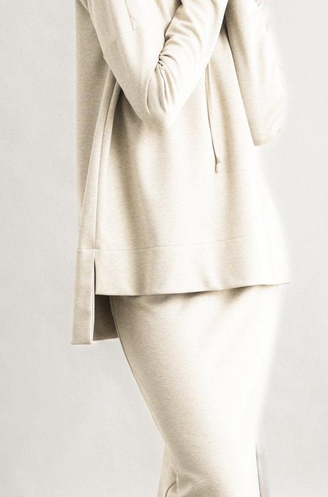Bodybag Skye Hoodie - Sand or Charcoal (In - Store) - Victoire BoutiqueBodybagTops Ottawa Boutique Shopping Clothing