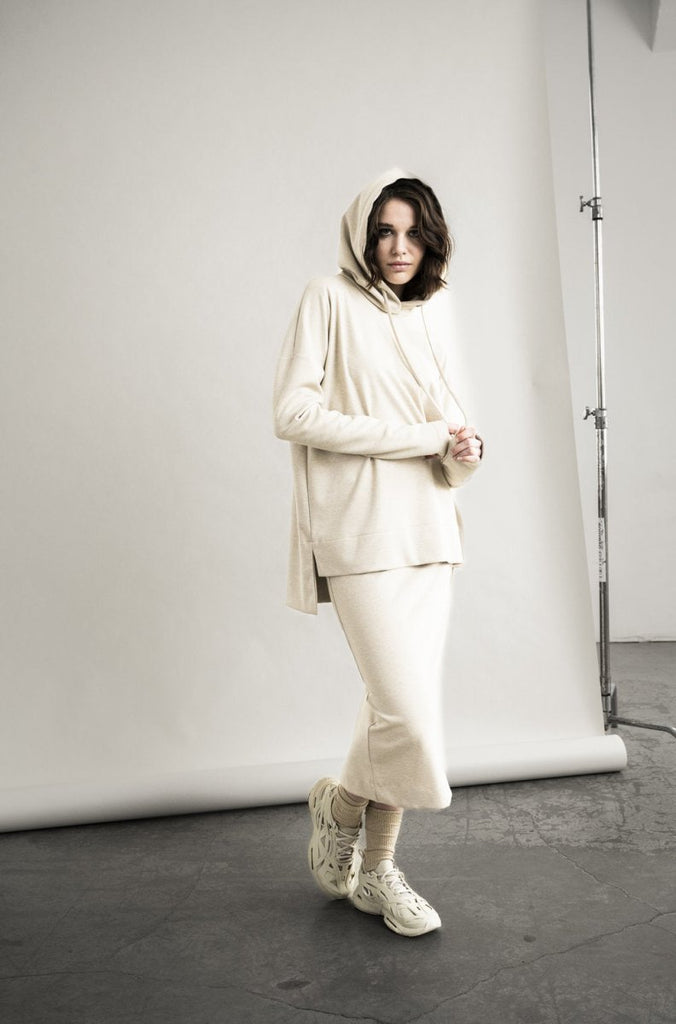 Bodybag Skye Skirt (Charcoal or Sand) - Victoire BoutiqueBodybagSkirts Ottawa Boutique Shopping Clothing