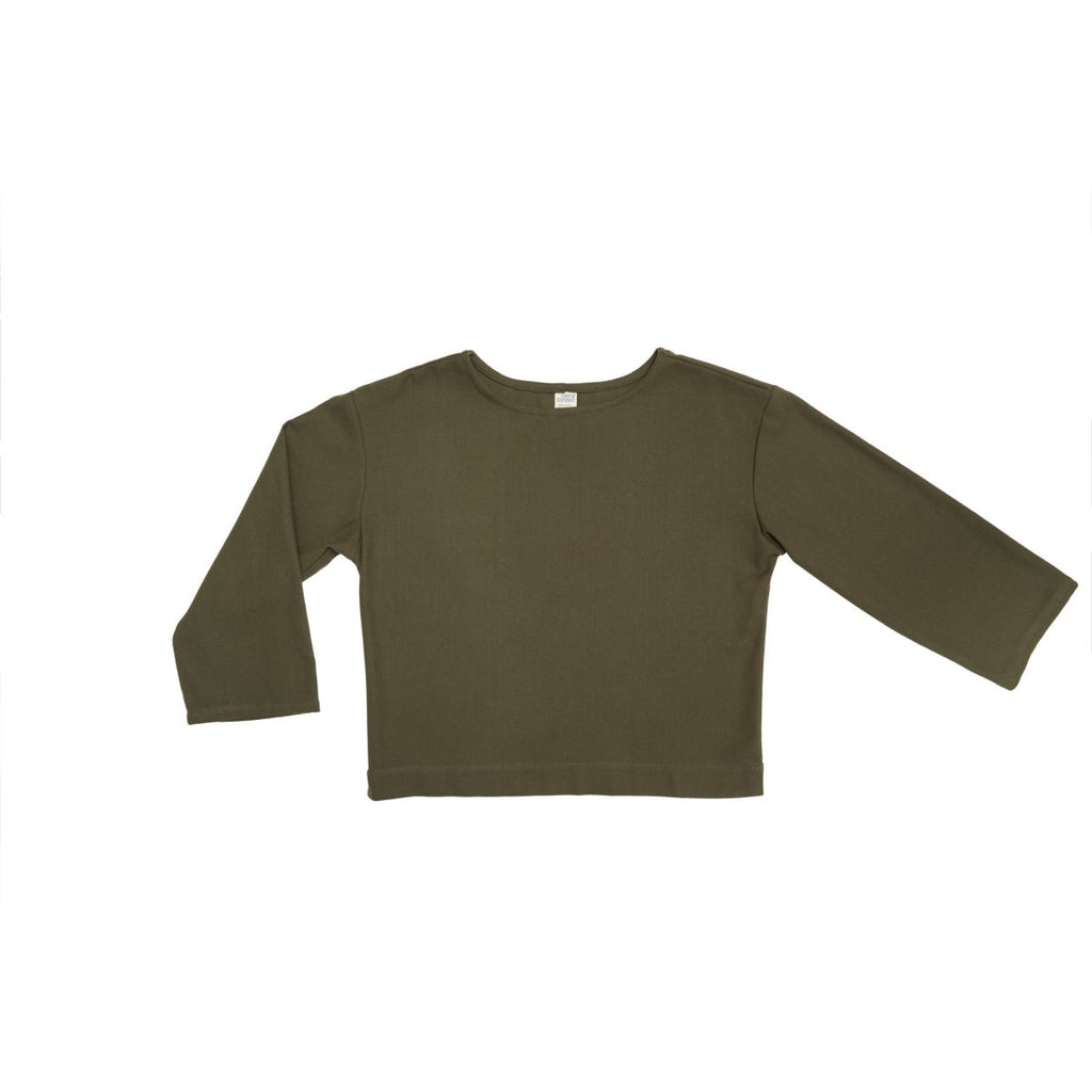 Central Standard Boxy Pullover (Olive) - Victoire BoutiqueCentral StandardTops Ottawa Boutique Shopping Clothing