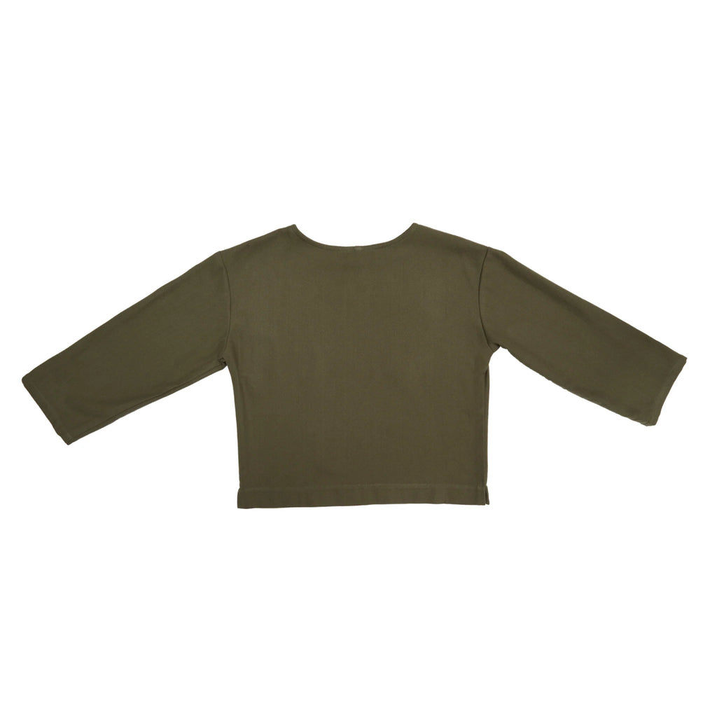 Central Standard Boxy Pullover (Olive) - Victoire BoutiqueCentral StandardTops Ottawa Boutique Shopping Clothing