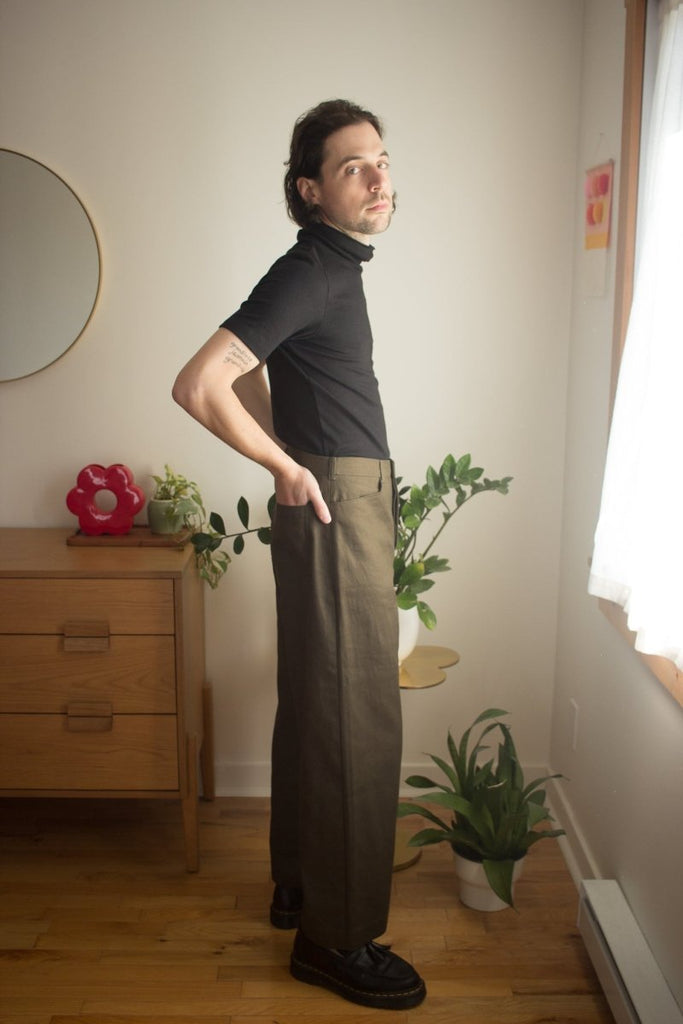 Central Standard Work Pant (Olive) - Victoire BoutiqueCentral StandardPants Ottawa Boutique Shopping Clothing