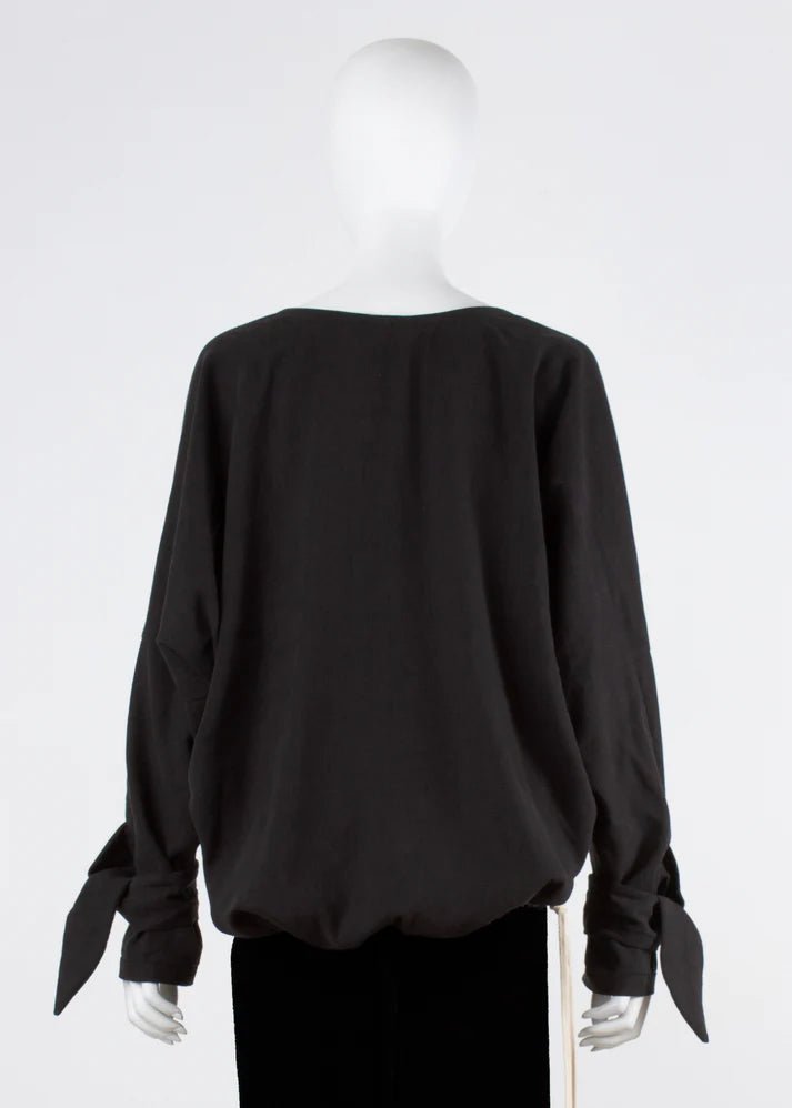 Complexgeometries Cuff Top (Dark Slate) - Victoire BoutiqueComplexgeometriesSweater Ottawa Boutique Shopping Clothing