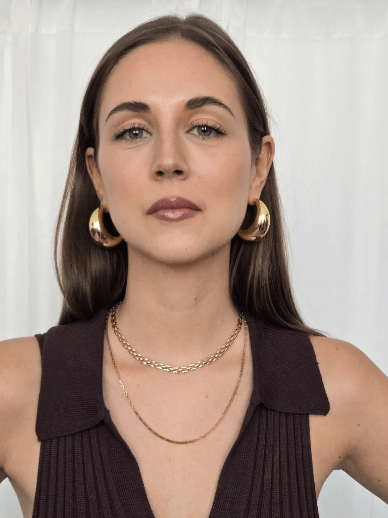 CoutuKitsch Gwyn Hoops - Victoire BoutiqueCoutuKitschEarrings Ottawa Boutique Shopping Clothing