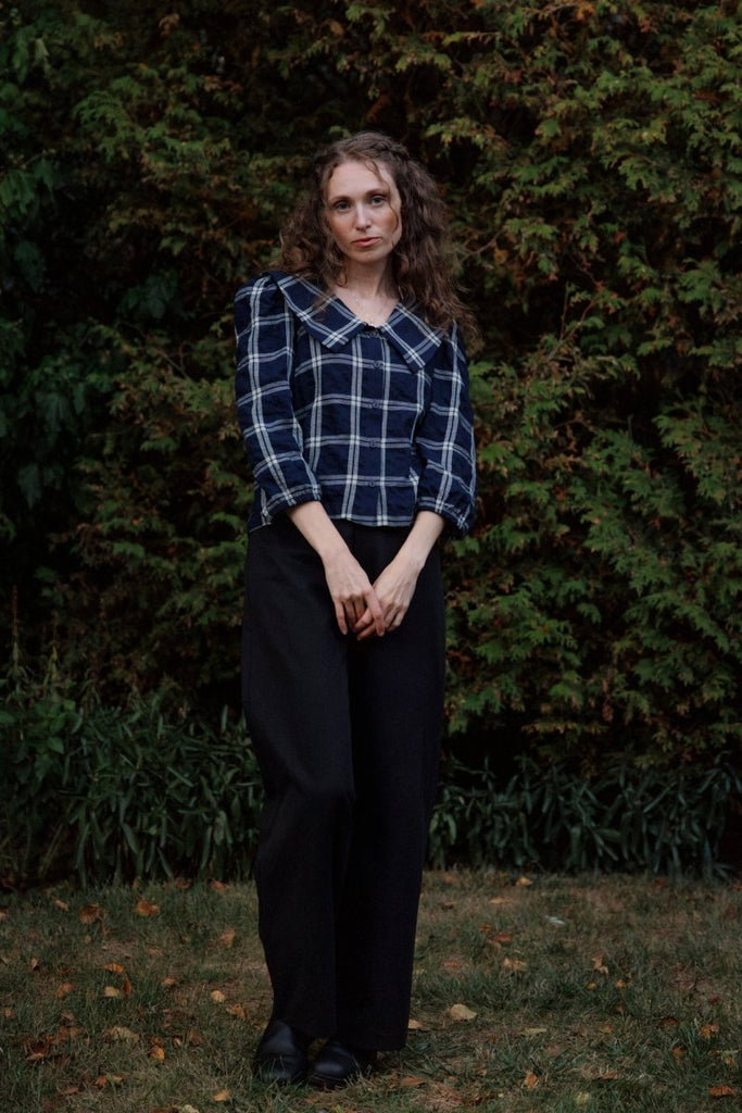 Dagg & Stacey Fifer Wide Leg Pant (Black Tencel Twill) - Victoire BoutiqueDagg & StaceyPants Ottawa Boutique Shopping Clothing