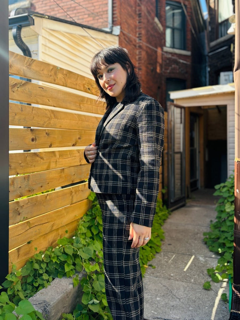 Dagg & Stacey Heuston Pant (Black Plaid) - Victoire BoutiqueDagg & StaceyBottoms Ottawa Boutique Shopping Clothing