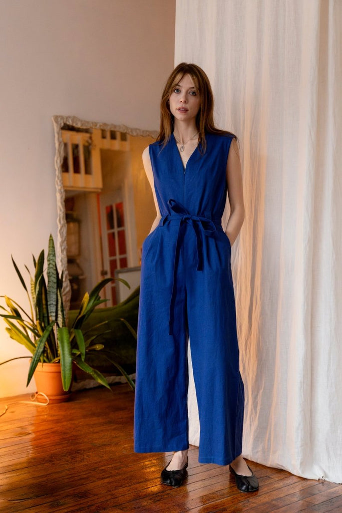 Dagg & Stacey Jasper Jumpsuit (Galactic Cobalt) - Victoire BoutiqueDagg & StaceyJumpsuits Ottawa Boutique Shopping Clothing