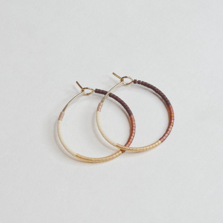 Daldanea Hilda Hoop Earrings (Multiple Sizes) - Victoire BoutiqueDaldaneaEarrings Ottawa Boutique Shopping Clothing