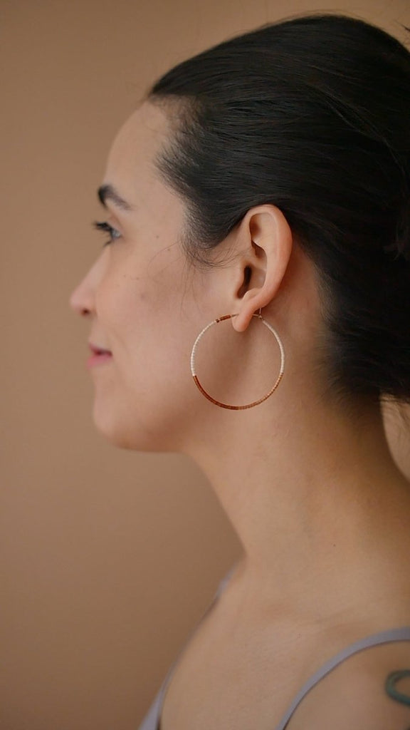 Daldanea Livia Hoop Earrings (Multiple Sizes) - Victoire BoutiqueDaldaneaEarrings Ottawa Boutique Shopping Clothing