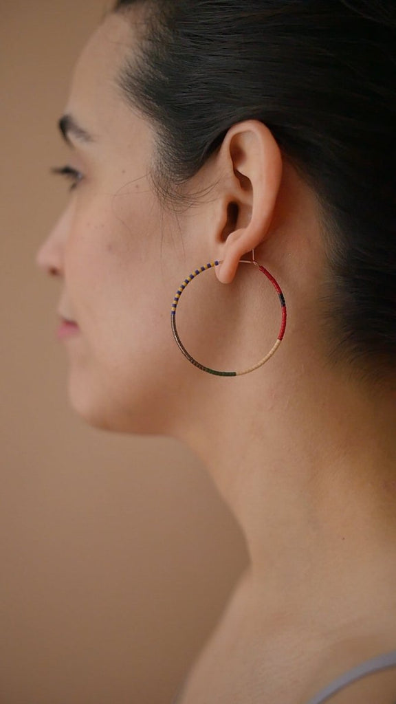 Daldanea Lovedeep Hoop Earrings (Multiple Sizes) - Victoire BoutiqueDaldaneaEarrings Ottawa Boutique Shopping Clothing