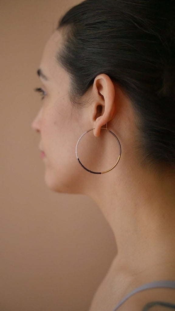 Daldanea Sabina Hoop Earrings (Multiple Sizes) - Victoire BoutiqueDaldaneaEarrings Ottawa Boutique Shopping Clothing