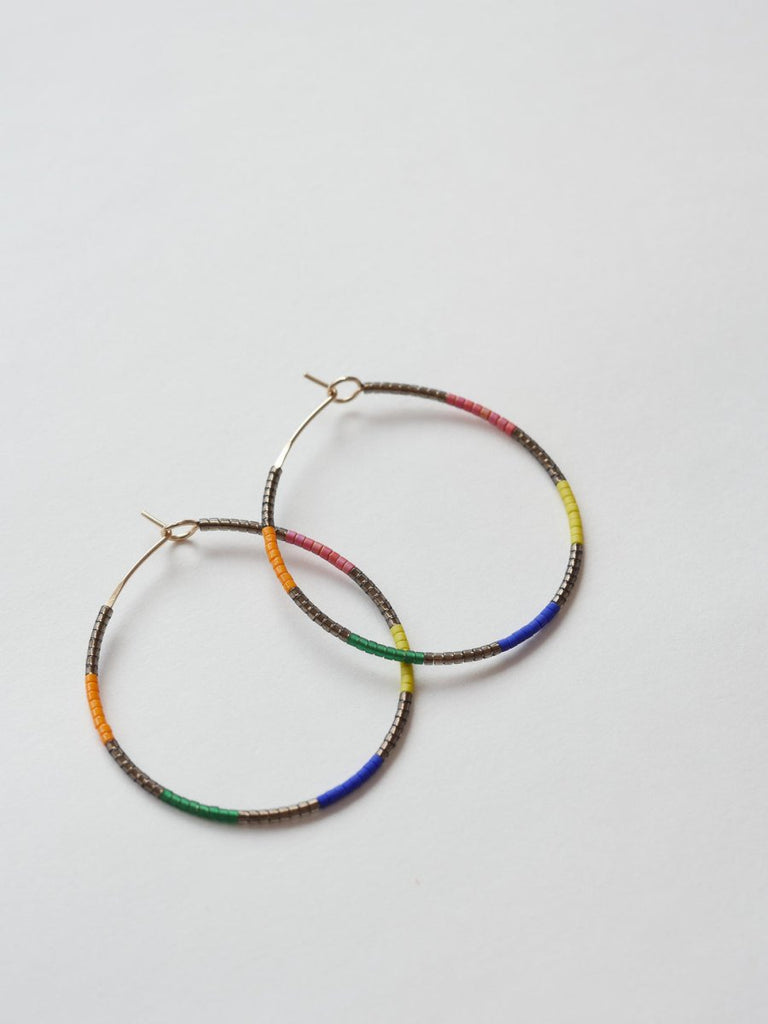 Daldanea Virna Hoop Earrings (Multiple Sizes) - Victoire BoutiqueDaldaneaEarrings Ottawa Boutique Shopping Clothing