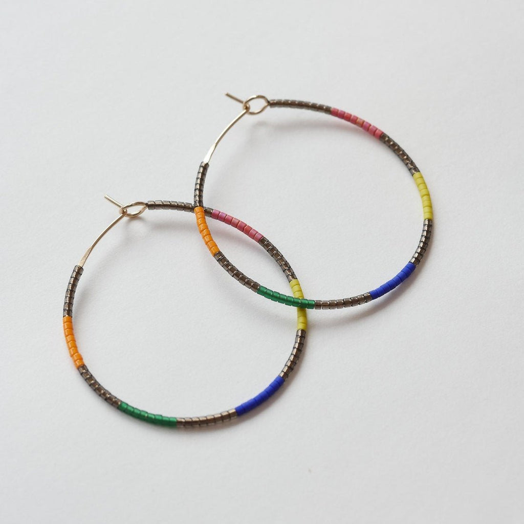 Daldanea Virna Hoop Earrings (Multiple Sizes) - Victoire BoutiqueDaldaneaEarrings Ottawa Boutique Shopping Clothing