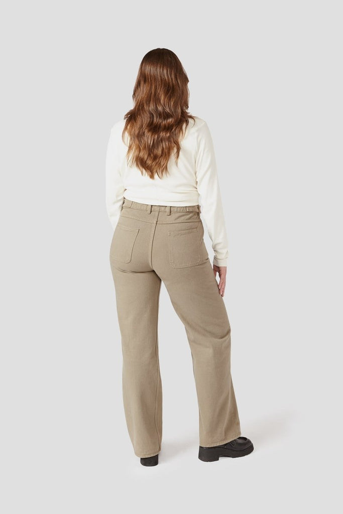 Decade Studio Archie Pants - Indigo or Shiitake (Online Exclusive) - Victoire BoutiqueDecadeBottoms Ottawa Boutique Shopping Clothing