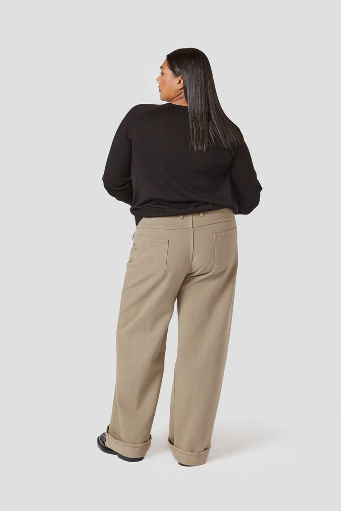 Decade Studio Archie Pants - Indigo or Shiitake (Online Exclusive) - Victoire BoutiqueDecadeBottoms Ottawa Boutique Shopping Clothing