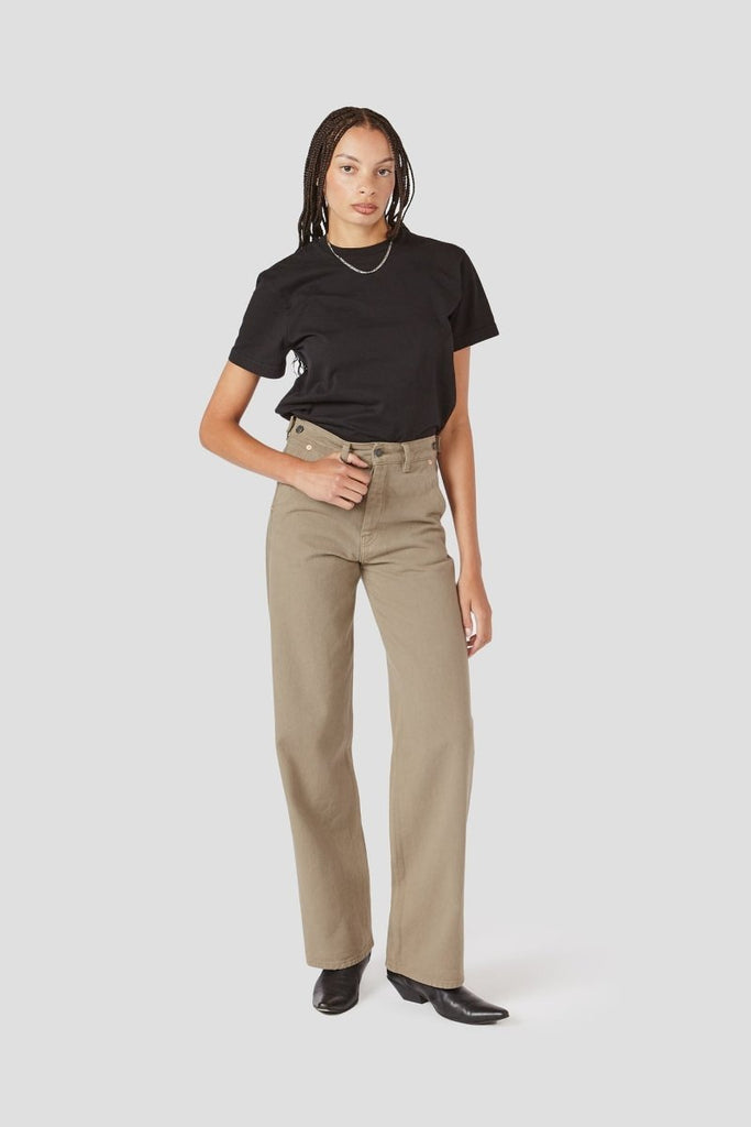 Decade Studio Archie Pants - Indigo or Shiitake (Online Exclusive) - Victoire BoutiqueDecadeBottoms Ottawa Boutique Shopping Clothing