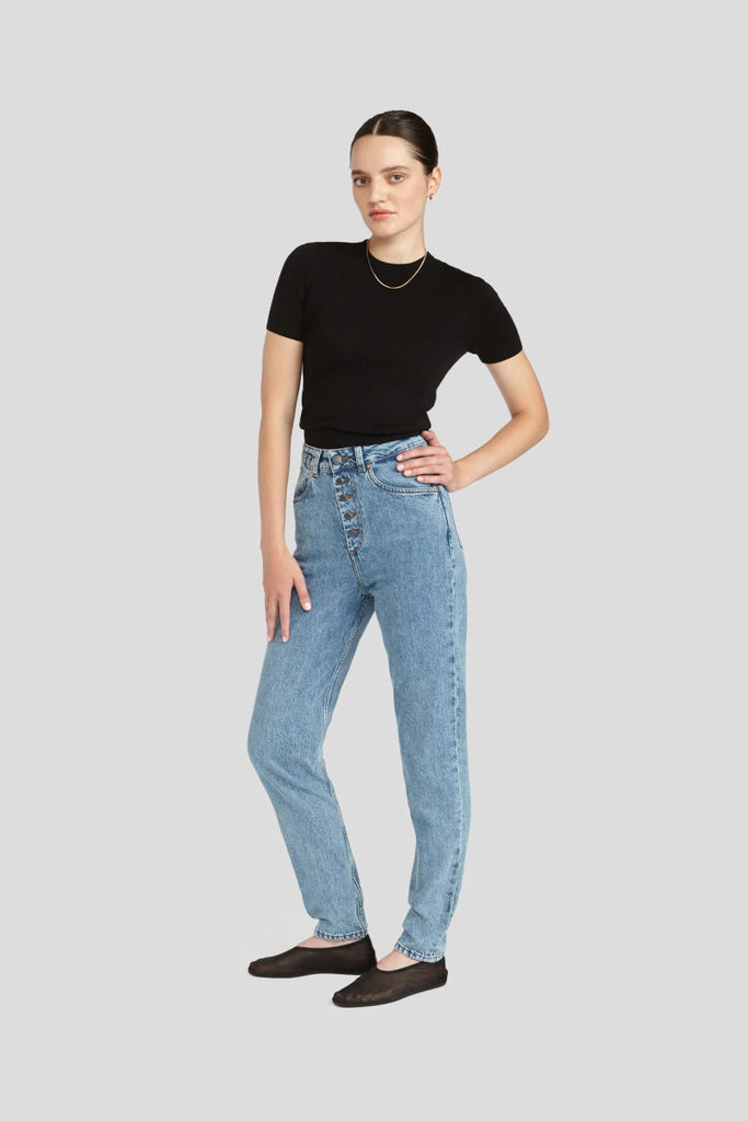 Decade Studio Bonnie Taper Jeans - Rio (Online Exclusive) - Victoire BoutiqueDecadeBottoms Ottawa Boutique Shopping Clothing