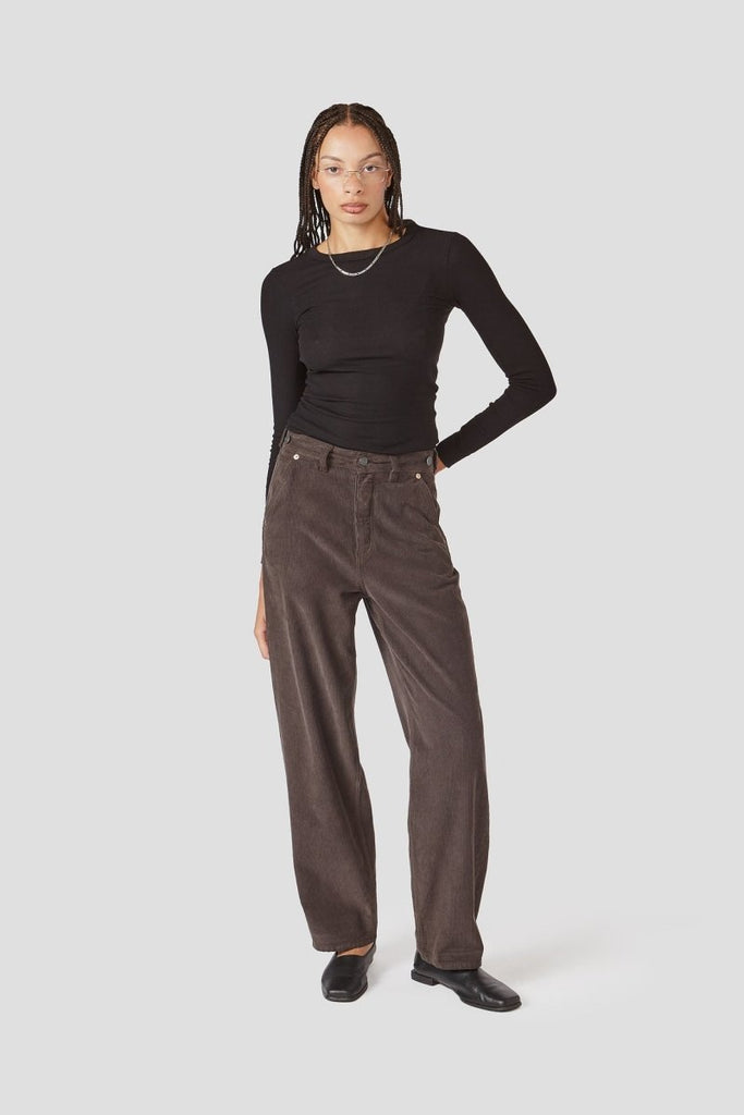 Decade Studio Emi Pants - Fern or Truffle (Online Exclusive) - Victoire BoutiqueDecadeBottoms Ottawa Boutique Shopping Clothing